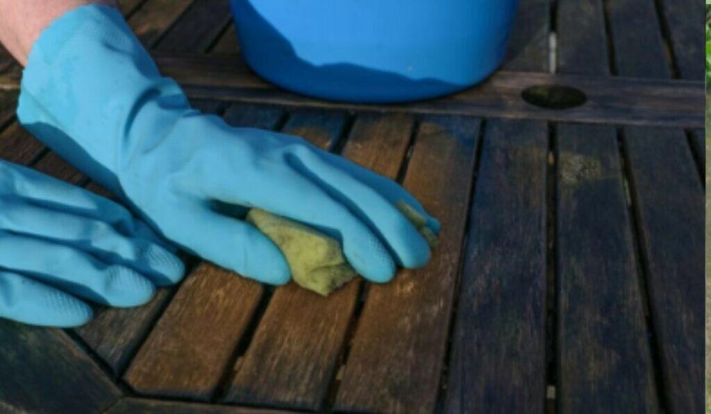 Verwijderen Met Groene Aanslag Reiniger