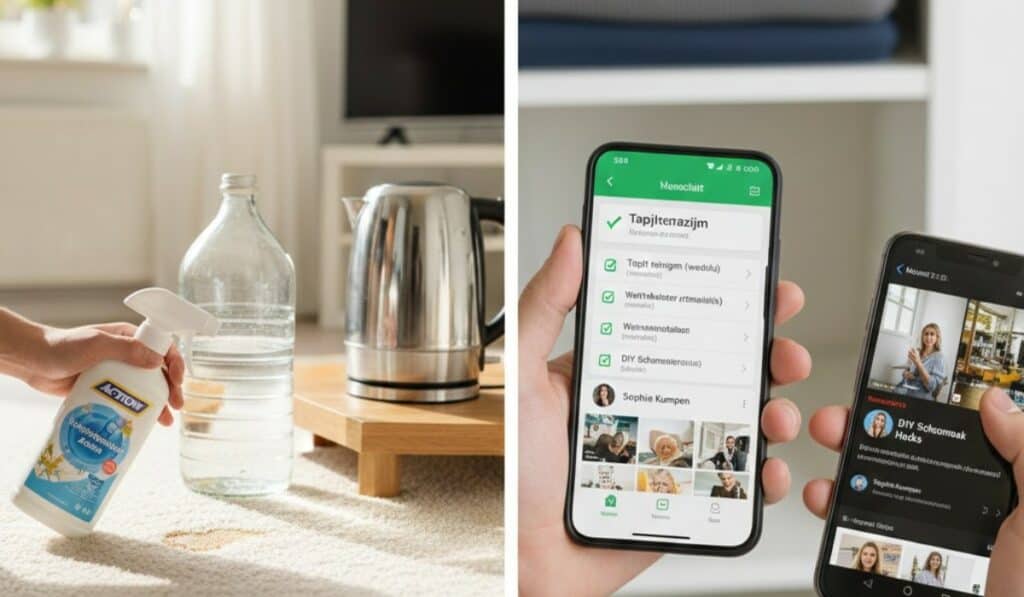 Efficiënt huishouden met slimme schoonmaakmiddelen en technologie