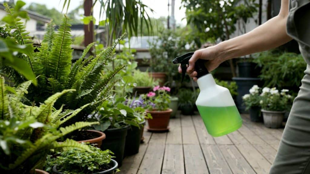 Krijg een schoon terras met groene aanslag reiniger verwijder mos en algen nu snel