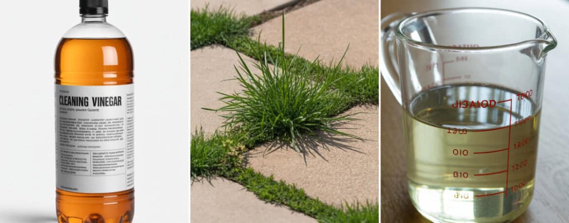 Schoonmaakazijn tegen onkruid: effectief, veilig en milieuvriendelijk gebruiken