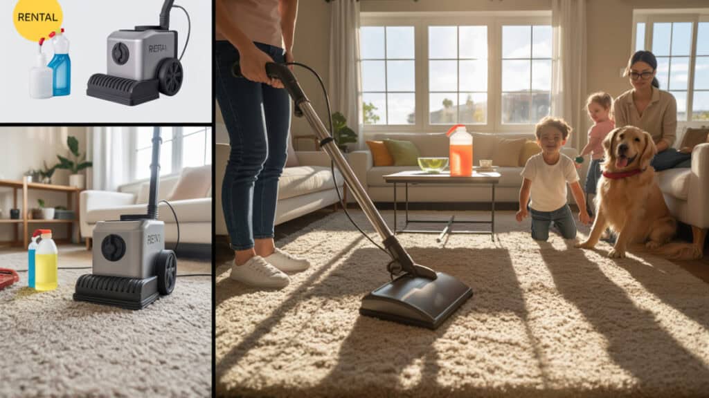 Tapijtreiniger huren of kopen