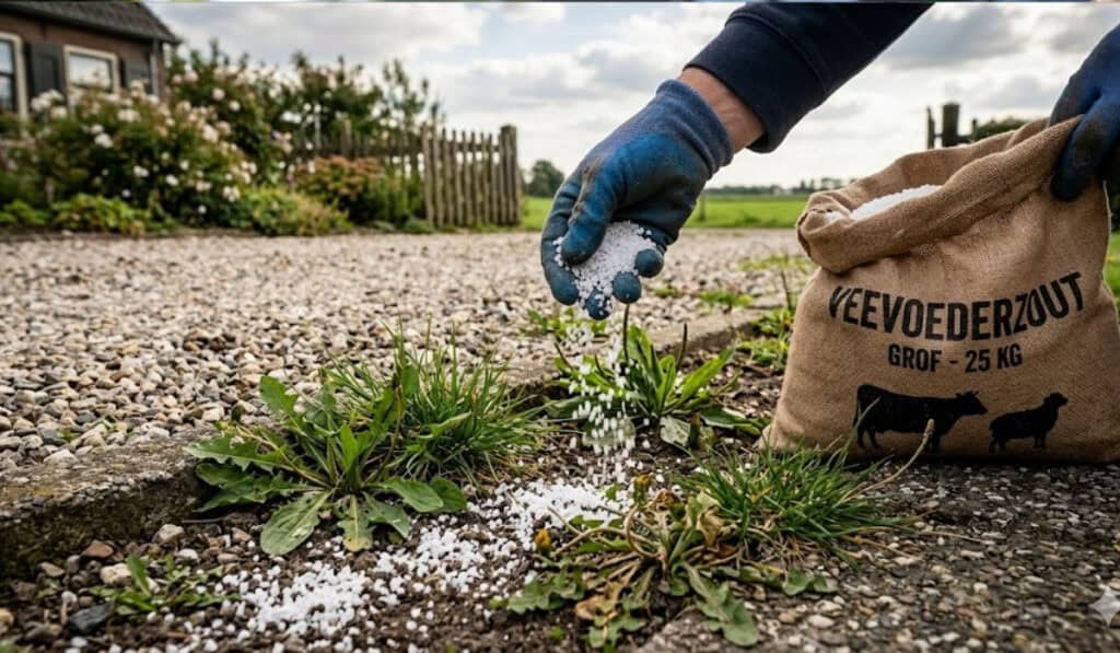 Veevoederzout tegen Onkruid: Goedkoop en Natuurlijk