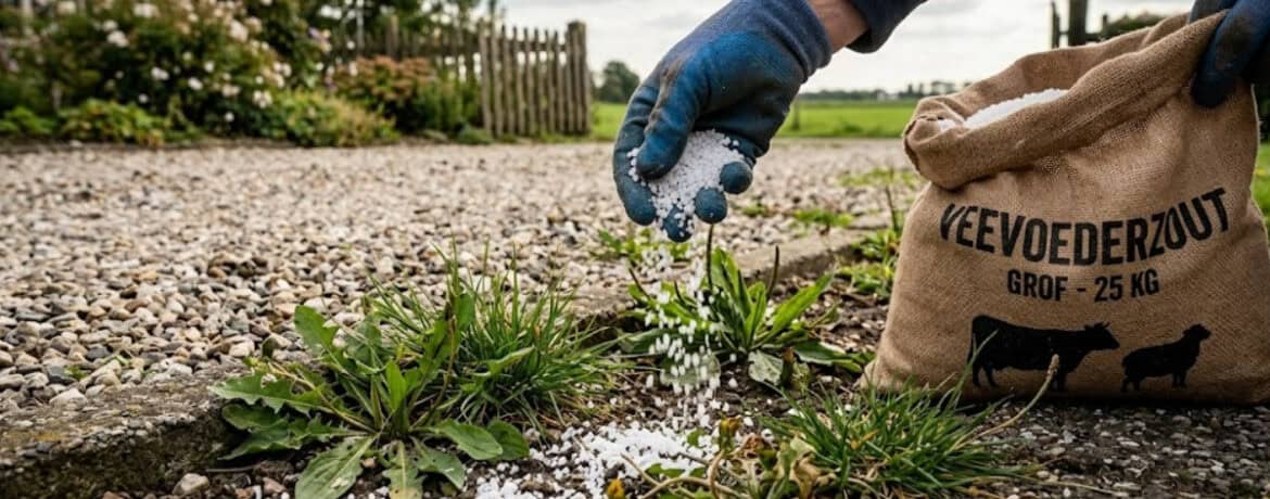 Veevoederzout tegen Onkruid: Goedkoop en Natuurlijk