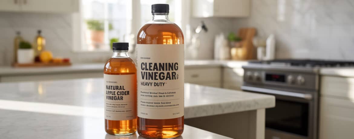Verschil tussen natuurazijn en schoonmaakazijn: complete uitleg en praktisch gebruik