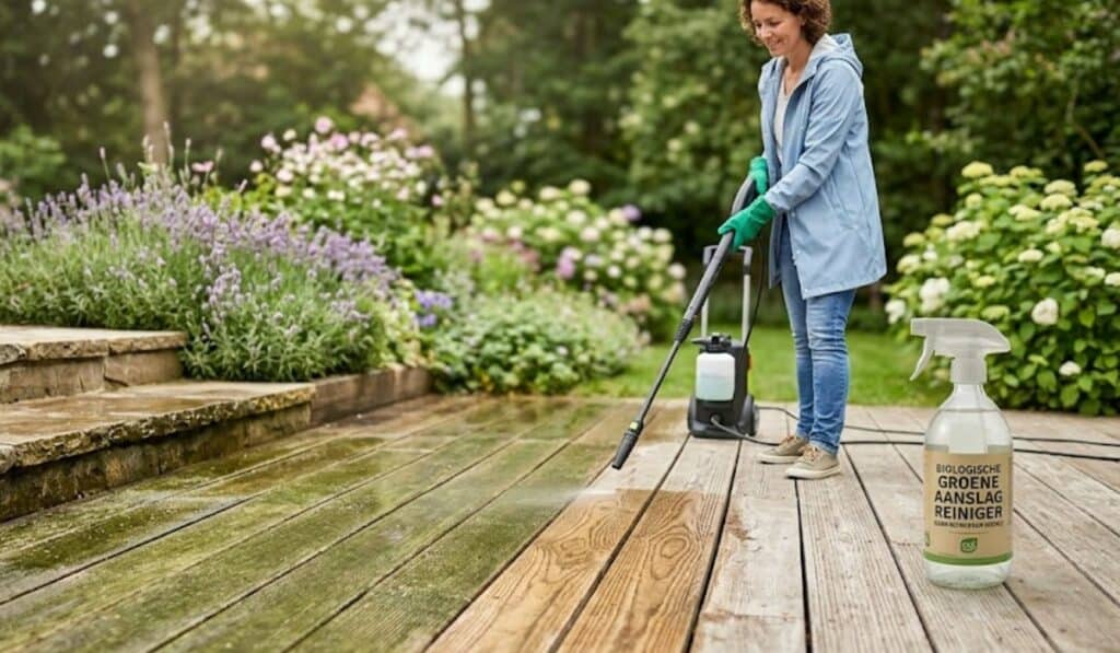 Groene aanslag verwijderen zonder schrobben: beste tips en methodes