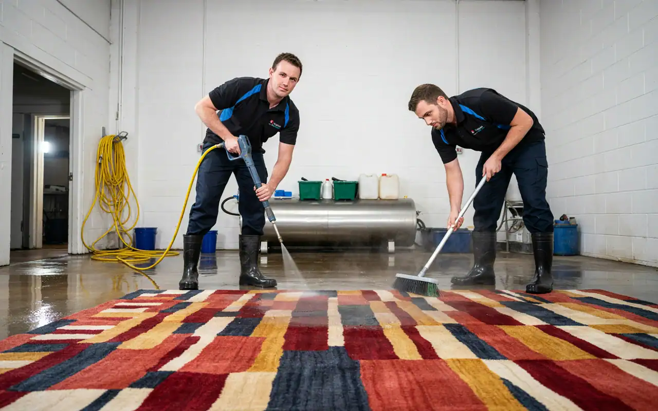 Vloerkleed reinigen: schoonmaken, wassen en diep reinigen