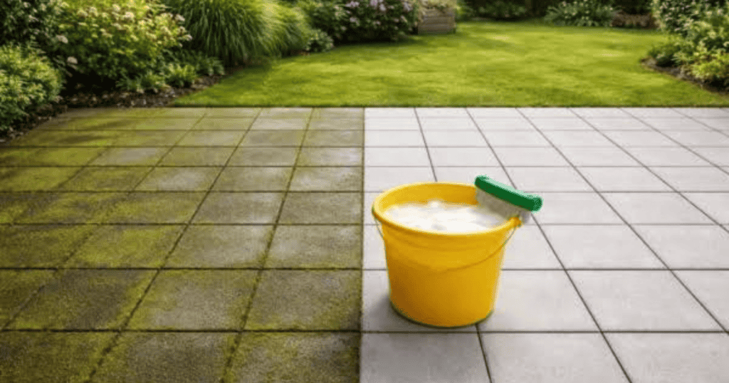 Groene aanslag verwijderen