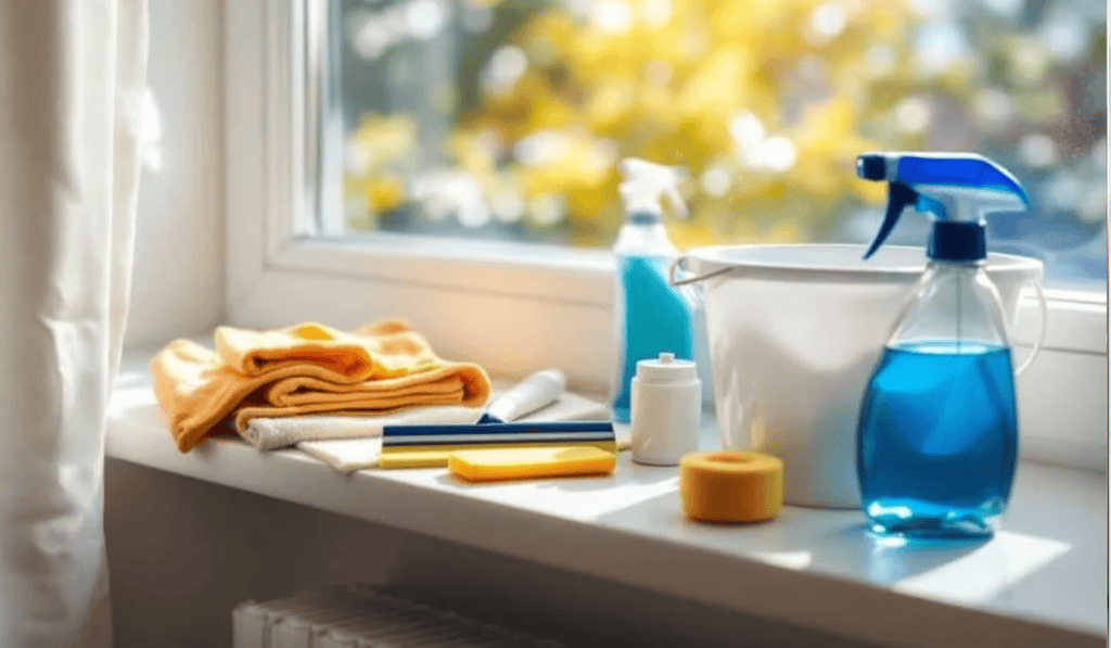 Ramen wassen zonder strepen